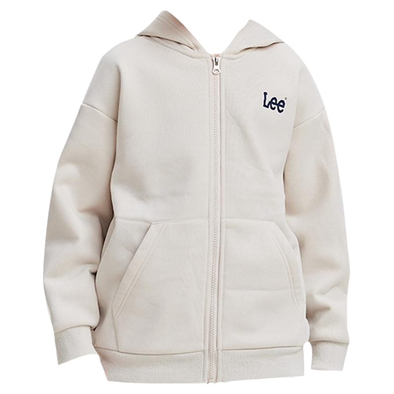 Leekids秋冬连帽百搭卫衣外套
