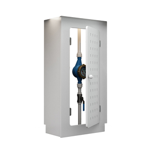 定制燃气管道遮挡柜上下水管装饰天然气表箱热水器管L型U型遮挡罩