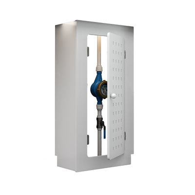 定制燃气管道遮挡柜上下水管装饰天然气表箱热水器管L型U型遮挡罩