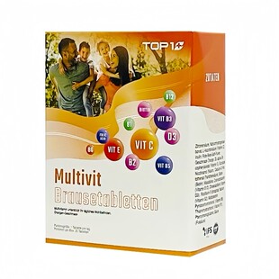 冲冠装 瑞士进口Top1高能素复合维生素VC泡腾片 海关溯源保证正品