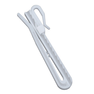 【5只起发】韩式窗帘挂钩配件可调伸缩钩S钩窗帘升降钩塑料钩子