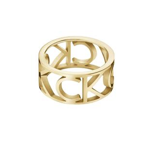 Calvin Klein/凯文克莱NAME系列字母情侣ck戒指情人节礼物