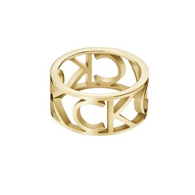 字母情侣戒指CalvinKlein