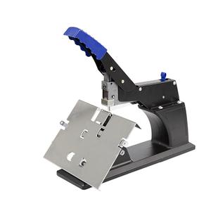 雷神订书机手动省力骑马订书机A3骑马平钉A4中缝订书机重型大号加厚骑马钉订书机SH-03压痕机财务凭证装订机