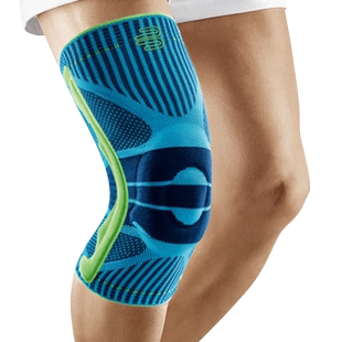 【自营】保而防/Bauerfeind德国运动护膝篮球护具跑步硅胶专业