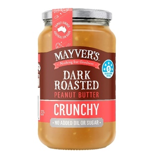 澳洲原装进口mayvers花生酱麦富氏颗粒减无糖精脂面包酱儿童早餐