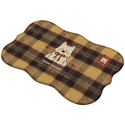 卡通萌系浴室吸水地垫卫生间防滑