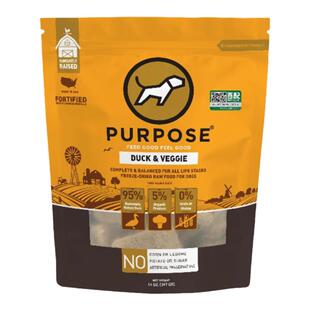 美国purpose璞斯狗狗主食优质蛋白狗粮鸡鸭火鸡兔鱼牛肉冻干肉饼