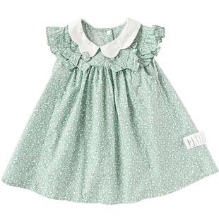 巴拉巴拉童装儿童连衣裙女童裙子婴儿宝宝公主裙夏装甜美可爱碎花