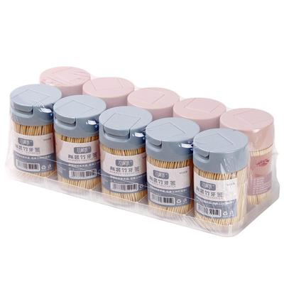 竹居乐400支装牙签盒饭店专用