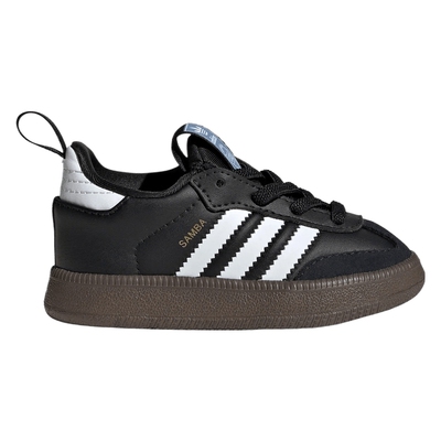 adidas阿迪达斯三叶草婴童SAMBA「T头鞋」经典板鞋德训鞋KK2179
