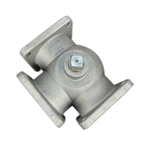 厂家直销洒水车配件油罐车四位三通球阀铝合金进水阀门65开关DN50