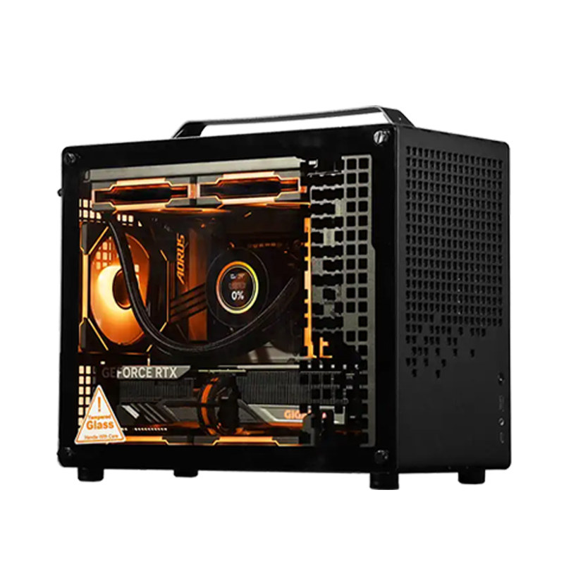 [国补5%]intel官方旗舰店14600KF/270K/5070/5060乔思伯Z20黑手提DIY主机台式组装三角洲行动游戏电脑整机