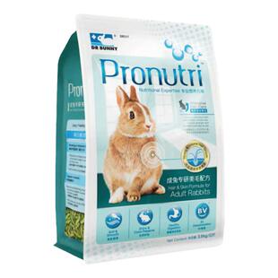DRBunny兔博士美毛成年兔粮3.6kg兔粮营养助消化成兔主粮兔子饲料