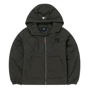 MLB官方正品男女情侣短款羽绒服26春新款洋基队保暖羽绒外套DJB27