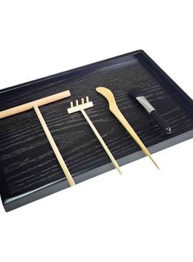 砂石装饰枯山水日式居室禅修