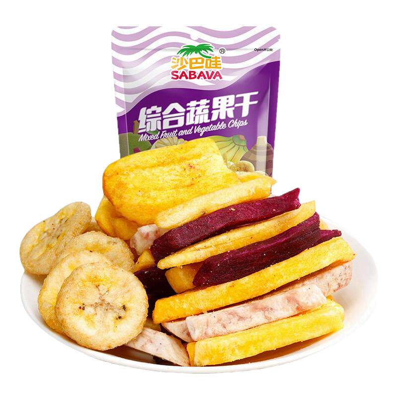 sabava沙巴哇蔬果干越南进口休闲零食菠萝蜜干