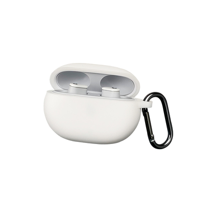 适用于魔音BeatsStudioBuds+蓝牙耳机保护套A2514连体降噪solo透灯Beats Studio Buds硅胶耳机壳挂扣防摔纯色