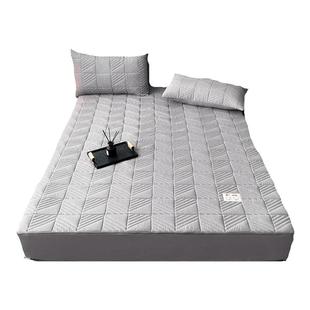 全包夹棉床笠保护套席梦思乳胶床垫六面床罩床套加厚拉链防尘防滑