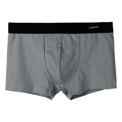 浪莎男士内裤纯棉平角透气运动