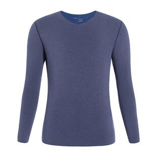 REGART热销简约德绒发热保暖内衣秋冬季弹力隐形打底男士秋衣蓄热