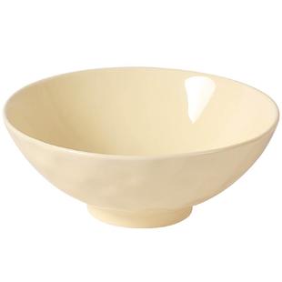 川岛屋奶油风拉面碗家用2026新款高级感陶瓷汤碗吃泡面碗斗笠大碗