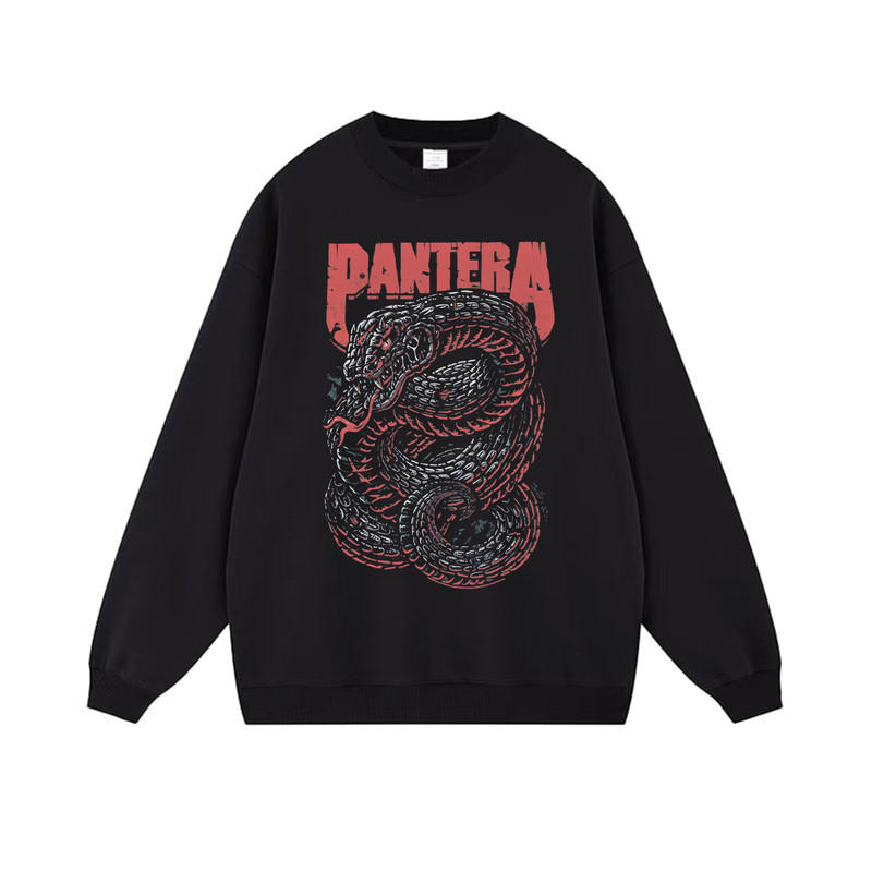 Pantera摇滚乐队纯棉圆领卫衣