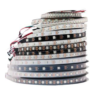 WS2812B幻彩LED灯带5V全彩灯条5050rgb套管炫彩单点单控软灯条