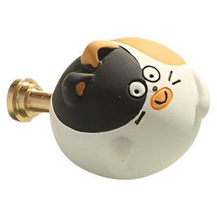 可爱卡通儿童房小猫圆形装饰原创创意家具柜门橱柜门柜子拉手把手