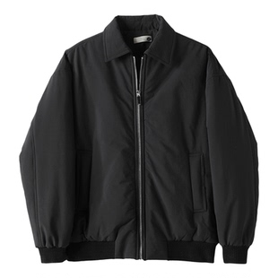 LUUD cityboy极简百搭防风抗皱夹棉外套男士保暖翻领棉服夹克冬季