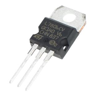 原装进口 L7806CV LM7806 TO-220 三端稳压器 稳压管 6V 1.5A全新