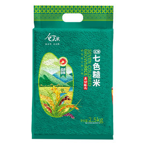 七色米五谷杂粮饭粗粮健身主食五色红米糙米八宝粥新米组合饭三色