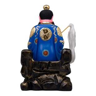 茅山祖师爷神像树脂道家茅山派的祖师爷三茅真君家用供奉摆件平安