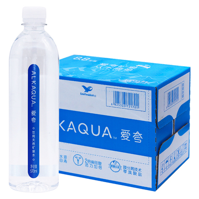 统一爱夸矿泉水360ml/570ml大瓶