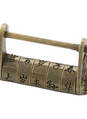 密码锁门窗锁中式复古