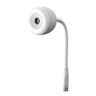 月亮投影小夜灯智能语音控制卧室灯柔光睡觉USB接口声控护眼台灯