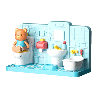 【三合一场景】电子厕所儿童玩具