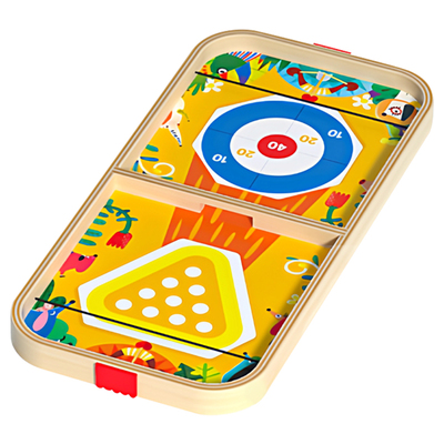 木质弹弹棋双人桌面游戏