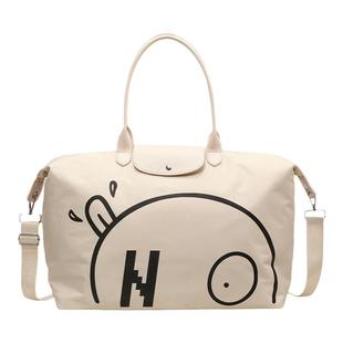 手提包旅游斜挎包出差旅行轻便健身包女高级感托特包大容量行李包