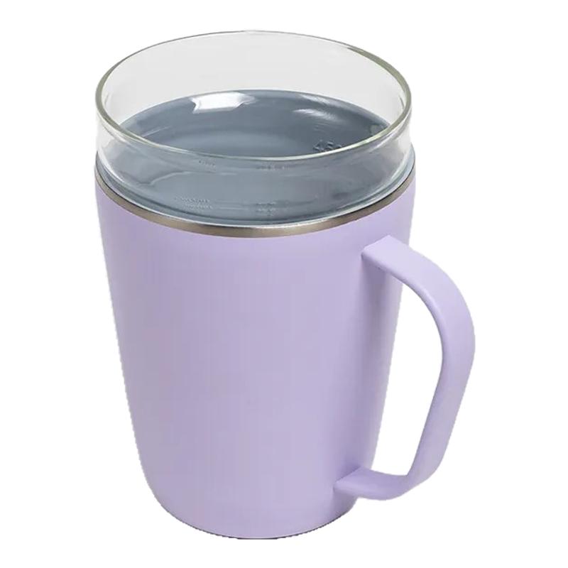 天鹅瓷晃晃杯高硼硅内胆咖啡杯
