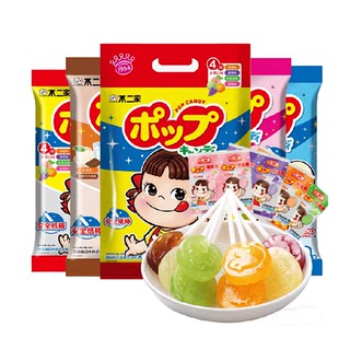 不二家棒棒糖喜糖巧克力牛奶糖益生菌酸砂软糖儿童零食礼物
