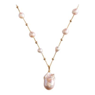 AmberLollipop天然巴洛克项链