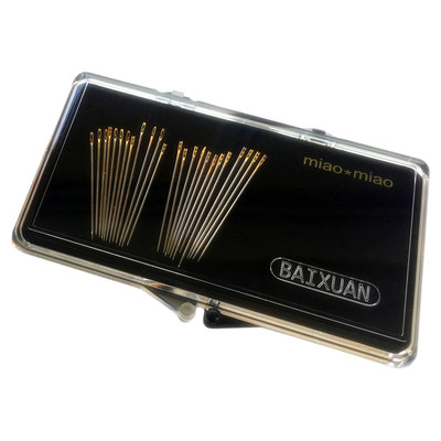 高档磁力吸针盒，加厚有机玻璃盖