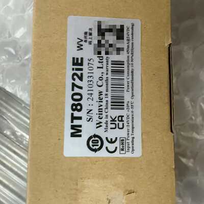 询价-威纶通触摸屏MT8072iE，10寸，2024年
