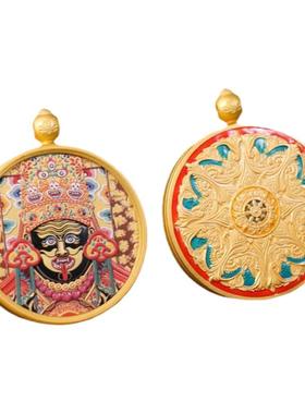 西藏唐卡扎基拉姆吊坠