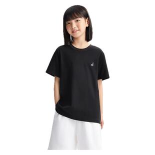 【商场同款】安奈儿童装男女童圆领短袖T恤夏新款AM521713