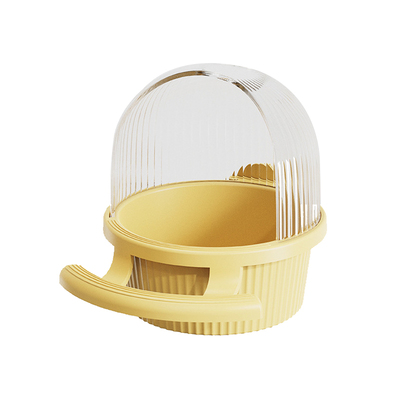 高能鹦鹉小鸟喂食食碗可一键拆卸