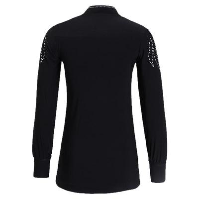 拉丁舞服男亮钻跳舞服练功比赛服