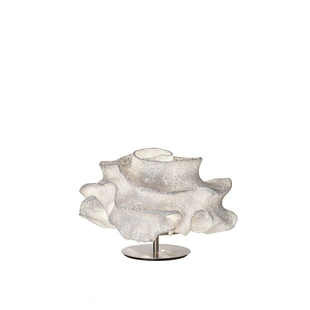 法式花朵褶皱台灯设计师款样板房卧室床头装饰艺术书房客厅床头