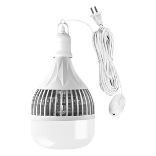 带线灯泡家用led插电式节能超亮户外照明灯e27螺口插头插座带开关